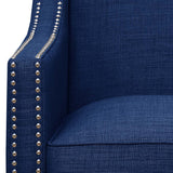 Erica 497 Chair W/Chrome Nails Heirloom Blue (ISTA 3) - Tampa Furniture Outlet