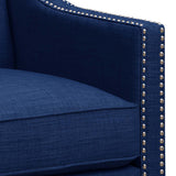 Erica 497 Chair W/Chrome Nails Heirloom Blue (ISTA 3) - Tampa Furniture Outlet