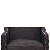 Erica 497 Chair W/Chrome Nails Heirloom Charcoal (ISTA 3) - Tampa Furniture Outlet