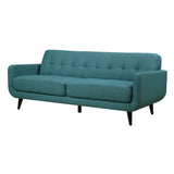 Hadley 4480 Sofa Heirloom Teal w/No Pillow - Tampa Furniture Outlet
