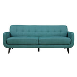 Hadley 4480 Sofa Heirloom Teal w/No Pillow - Tampa Furniture Outlet