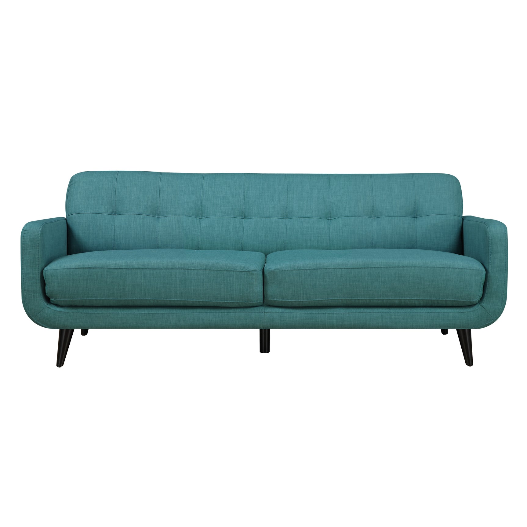 Hadley 4480 Sofa Heirloom Teal w/No Pillow - Tampa Furniture Outlet