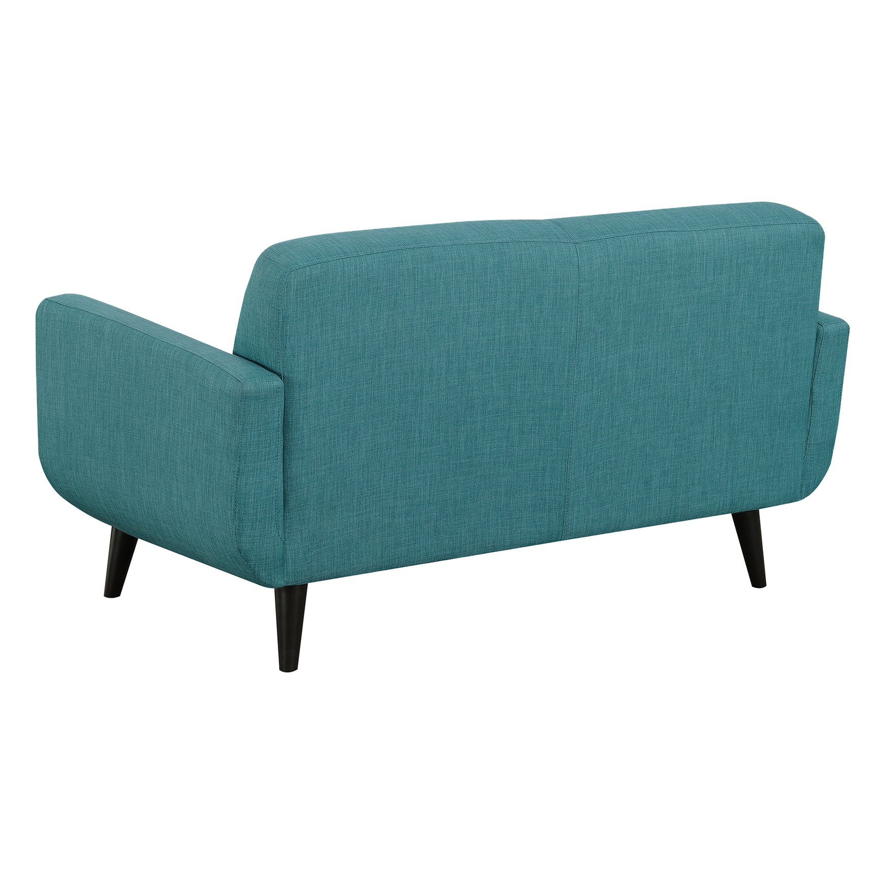 Hadley 4480 Love Seat Heirloom Teal w/No Pillow - Tampa Furniture Outlet