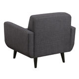 Hadley 4480 KD Chair Heirloom Charcoal - Tampa Furniture Outlet