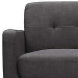 Hadley 4480 KD Sofa Heirloom Charcoal w/No Pillows