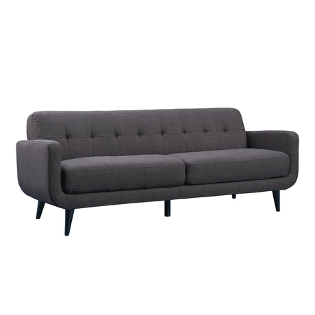 Hadley 4480 KD Sofa Heirloom Charcoal w/No Pillows - Tampa Furniture Outlet
