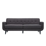 Hadley 4480 KD Sofa Heirloom Charcoal w/No Pillows - Tampa Furniture Outlet