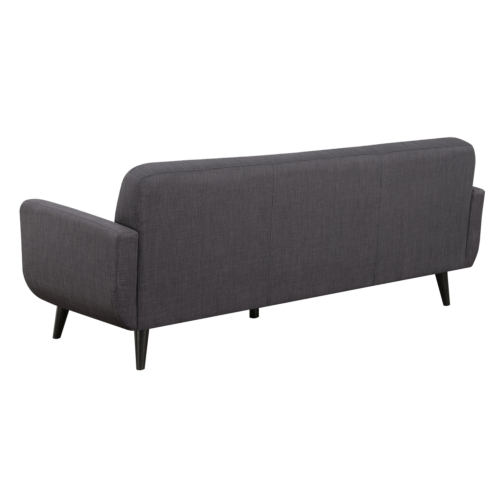 Hadley 4480 KD Sofa Heirloom Charcoal w/No Pillows - Tampa Furniture Outlet