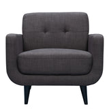 Hadley 4480 KD Chair Heirloom Charcoal - Tampa Furniture Outlet