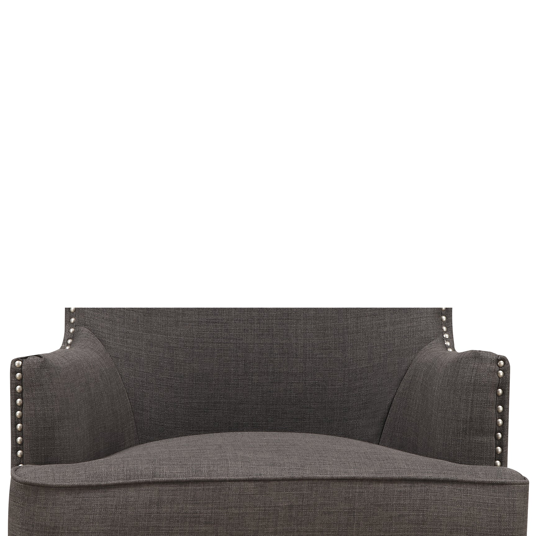 Kori 724 Chair W/Chrome Nails Heirloom Charcoal (ISTA 3) - Tampa Furniture Outlet