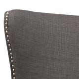 Kori 724 Chair W/Chrome Nails Heirloom Charcoal (ISTA 3) - Tampa Furniture Outlet