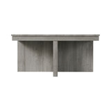 Uster Coffee Table W/Four storage Stools Grey