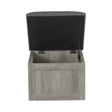 Uster Coffee Table W/Four storage Stools Grey