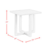 Uster End Table Grey