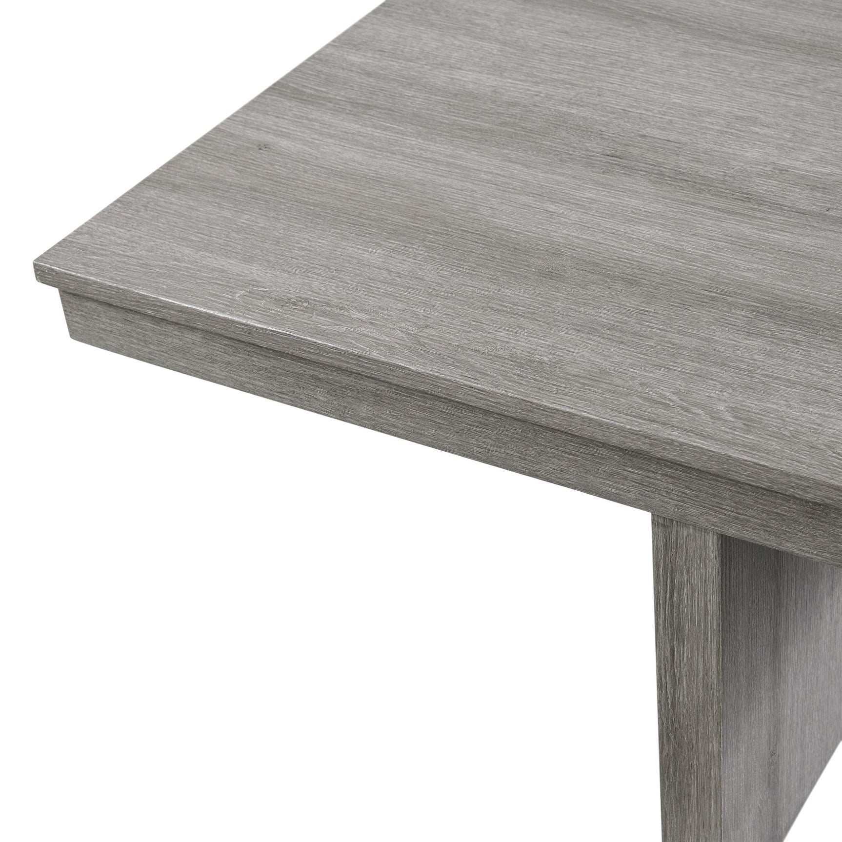 Uster Coffee Table W/Four storage Stools Grey - Tampa Furniture Outlet