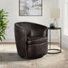 Vito Swivel Chair in Pebble Brown – SKU U-5470-8200-101 | Elements
