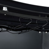 Valentina Bar Table in Black - Tampa Furniture Outlet