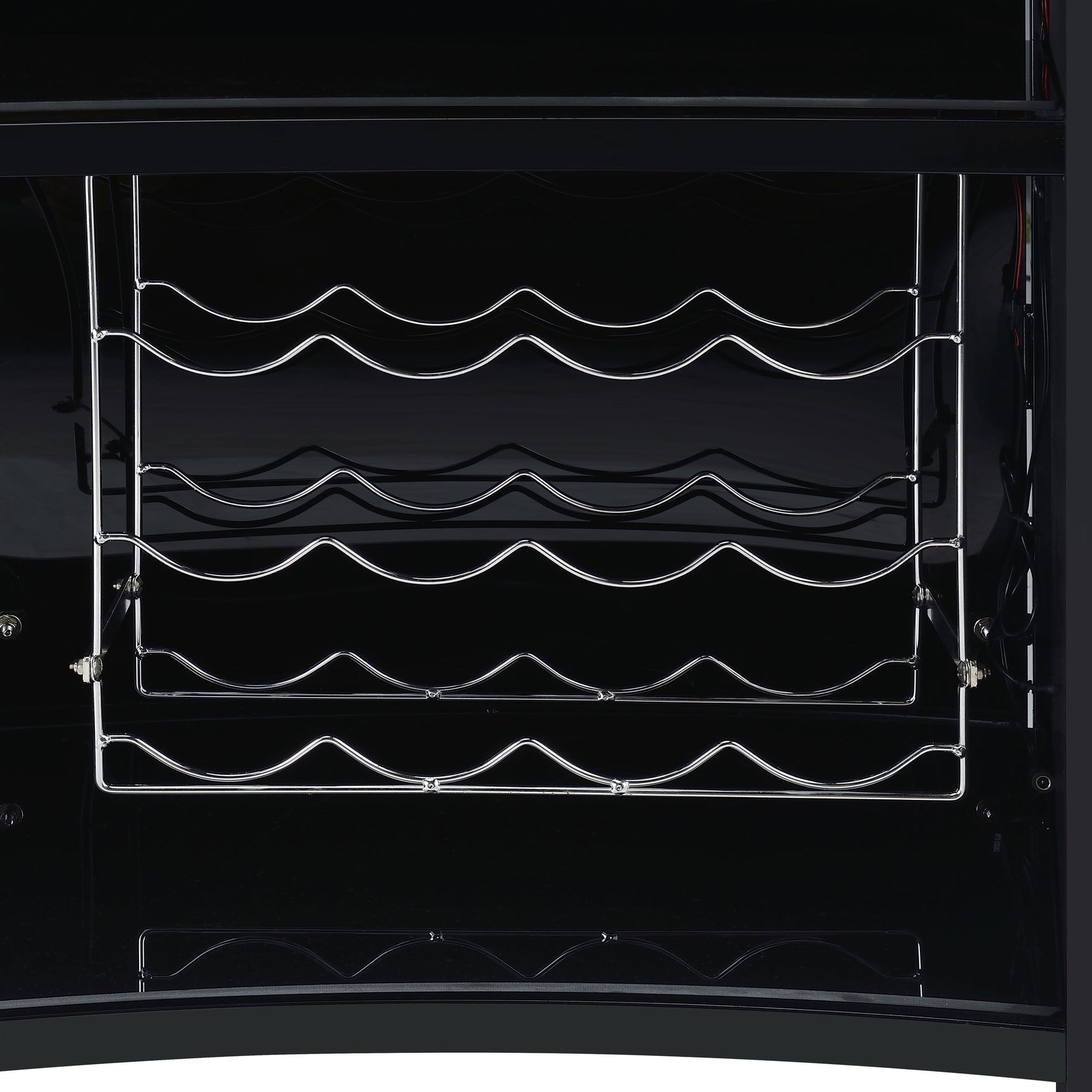 Valentina Bar Table in Black - Tampa Furniture Outlet