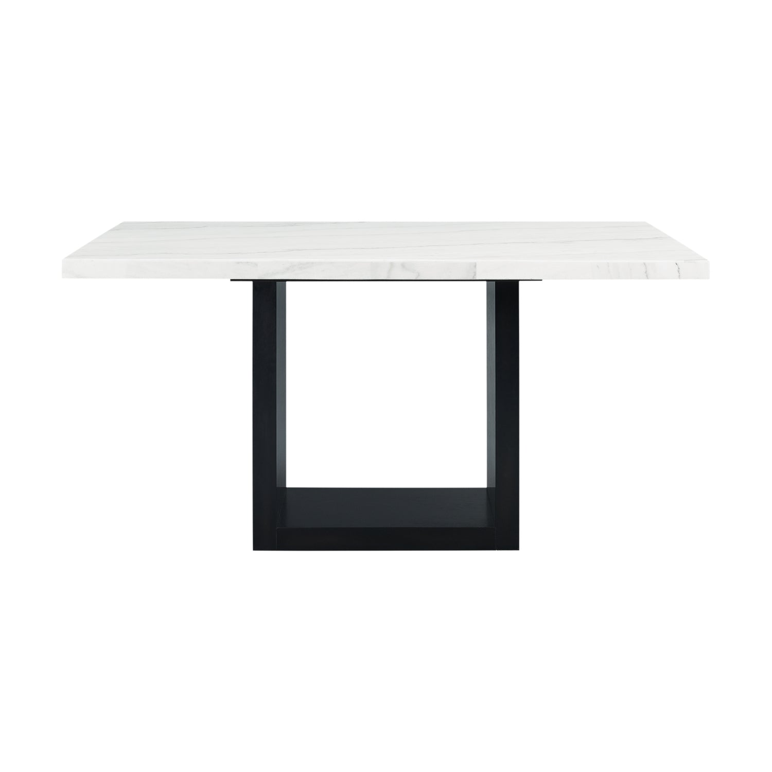 Valentino White Counter Height Dining Table - Tampa Furniture Outlet