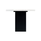Valentino White Counter Height Dining Table - Tampa Furniture Outlet