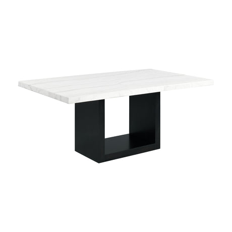 Valentino White Dining Table - Tampa Furniture Outlet