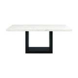 Valentino White Dining Table - Tampa Furniture Outlet