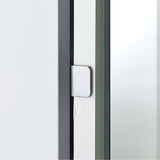 Vancouver Floor Mirror With Storage in White - Tampa Furniture Outlet