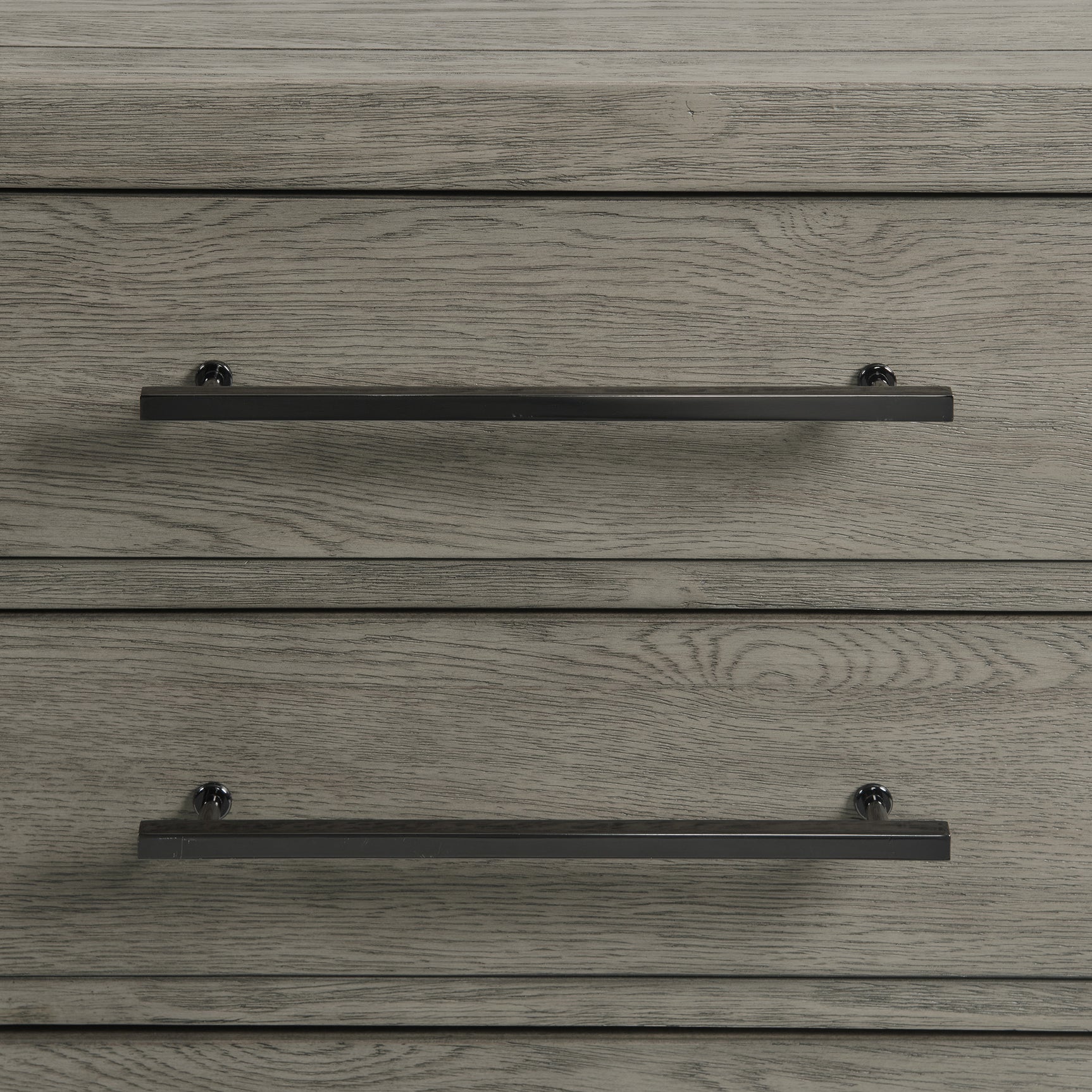 Versailles Contemporary 3-Drawer Nightstand in Grey