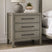 Versailles Contemporary 3-Drawer Nightstand in Grey – SKU B-3690-3-NS | Elements