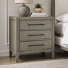 Versailles Contemporary 3-Drawer Nightstand in Grey – SKU B-3690-3-NS | Elements