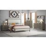 Versailles Contemporary 3-Drawer Nightstand in Grey – SKU B-3690-3-NS | Elements