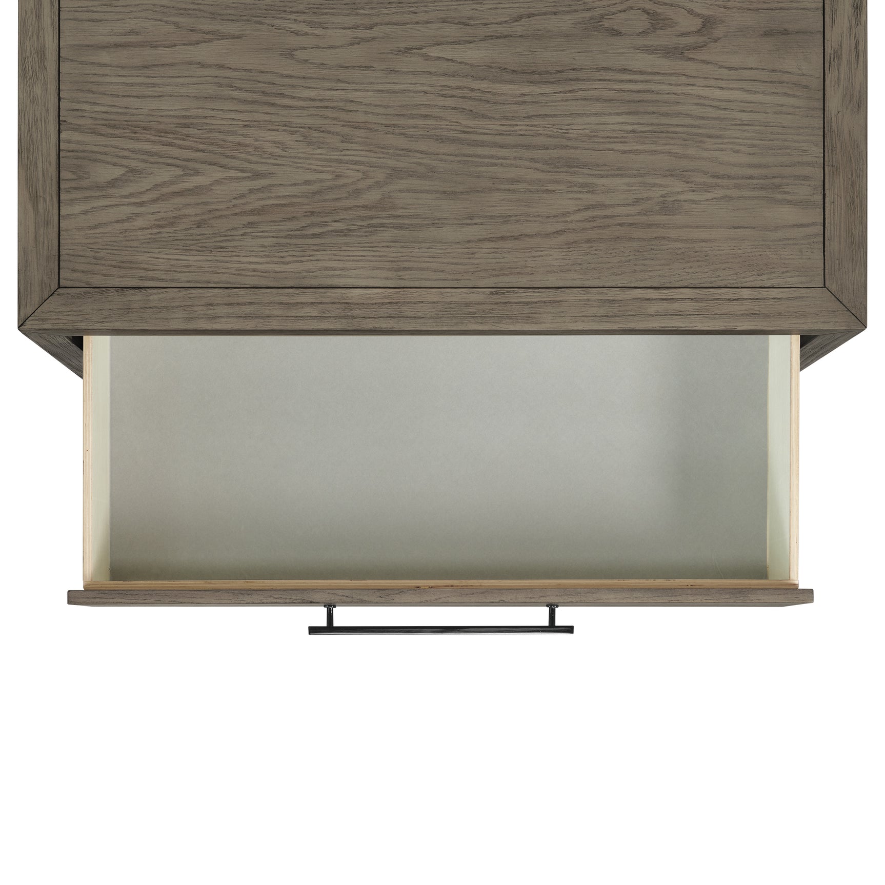 Versailles Contemporary 3-Drawer Nightstand in Grey - Tampa Furniture Outlet