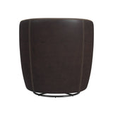 Vito Swivel Chair in Pebble Brown - Tampa Furniture Outlet