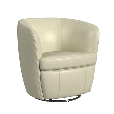 Vito Swivel Chair in Pebble Cream - Tampa Furniture Outlet