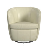 Vito Swivel Chair in Pebble Cream - Tampa Furniture Outlet