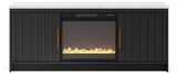 Cadmori 63" TV Stand with Electric Fireplace - Tampa Furniture Outlet