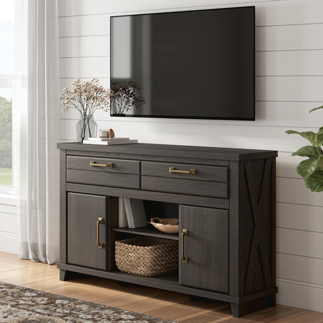 Tampa Furniture Outlet - Ashley Furniture - Brazen Valley TV Stand - 60" - W2648-68