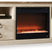 Tampa Furniture Outlet - Ashley Furniture - Willowton 64" TV Stand with Electric Fireplace - 64" TV Stand with Electric Fireplace / Whitewash - W267W10