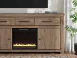 Garistyn 73" TV Stand with Electric Fireplace