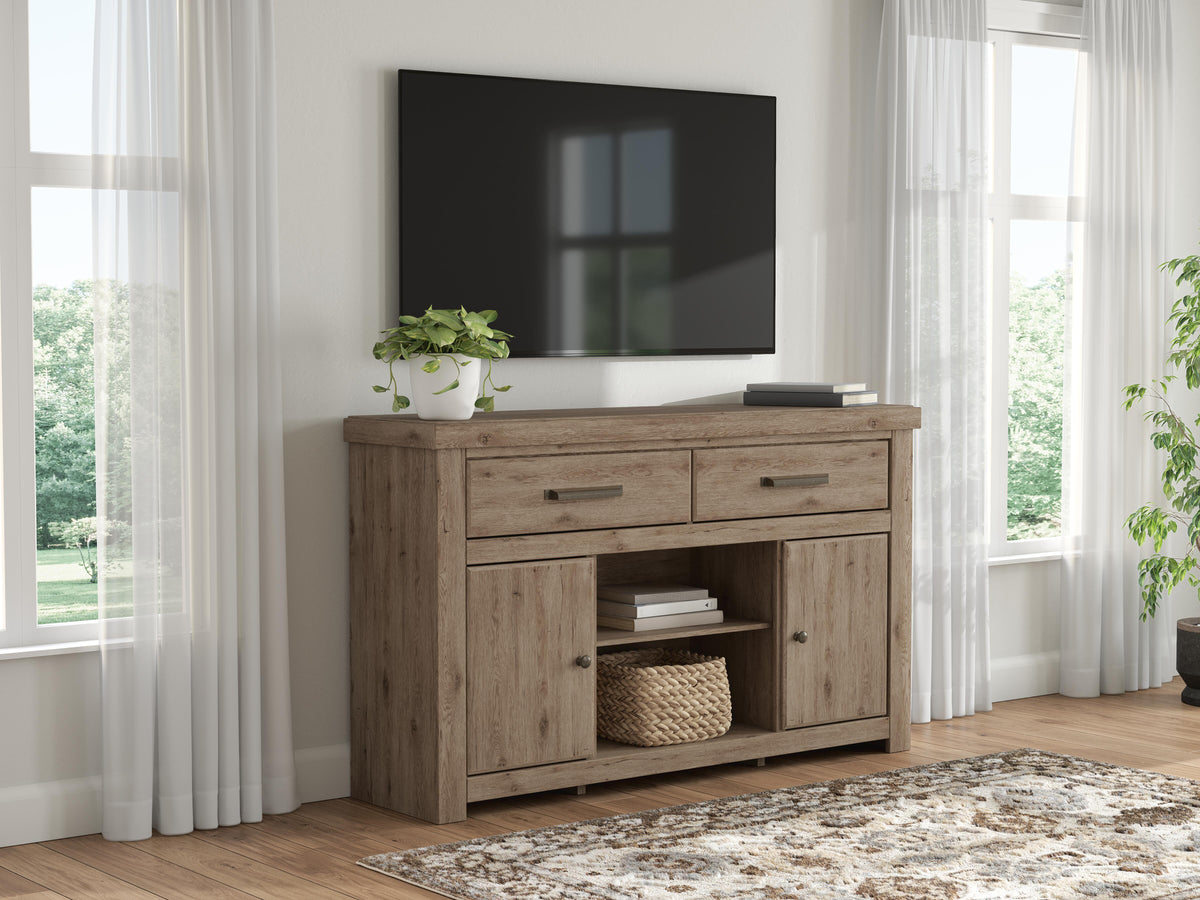 Tampa Furniture Outlet - Ashley Furniture - Garistyn TV Stand - 62" - W2844-68