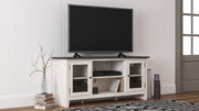 Tampa Furniture Outlet - Ashley Furniture - Dorrinson 60" TV Stand - 60" / Two-tone - W287-68