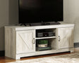 Tampa Furniture Outlet - Ashley Furniture - Bellaby TV Stand - 63" / Whitewash - W331-68