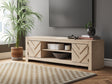 Tampa Furniture Outlet - Ashley Furniture - Cayboni TV Stand - 71" / Whitewash - W3788-68