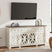 Tampa Furniture Outlet - Ashley Furniture - Bolanburg 73" TV Stand - 73" / White/Weathered Gray - W647-68