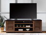 Tampa Furniture Outlet - Ashley Furniture - Kallari 84" TV Stand - 84" / Warm Brown/Black - W737-78