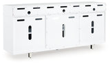 Gardoni 72" TV Stand with Electric Fireplace - Tampa Furniture Outlet