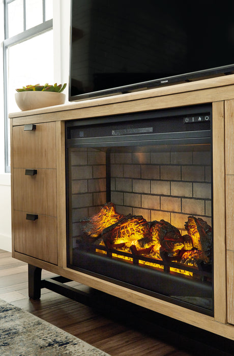 Tampa Furniture Outlet - Ashley Furniture - Entertainment Accessories Electric Infrared Fireplace Insert - Electric Infrared Fireplace Insert / Black - W100-121