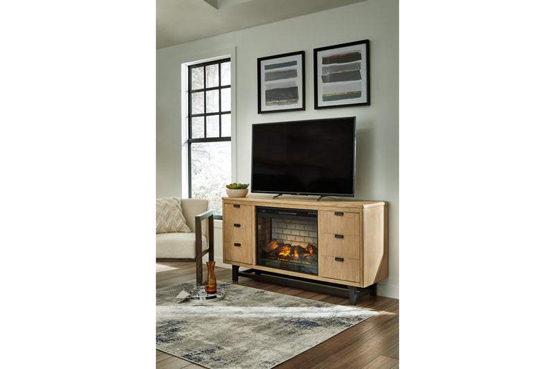 Freslowe TV Stand - Tampa Furniture Outlet