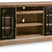 Tampa Furniture Outlet - Ashley Furniture - Wittenmyer TV Stand - 72" / Natural/Black - W794-68