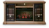 Wittenmyer 72" TV Stand with Electric Fireplace - Tampa Furniture Outlet
